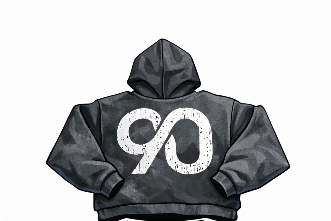 Grey "INTRVAL" Hoodie