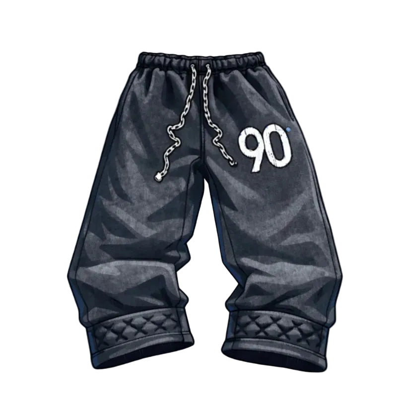 Grey "INTRVAL" sweatpants